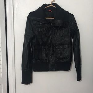 Leather jacket